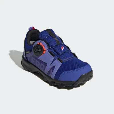 Abbildung von Adidas Terrex Agravic BOA RAIN.RDY Trail Unisex Hikingschuh für Kinder, Größe: 38, Semi lucid blue/footwear white/semi royal blue Kunststoff/textil
