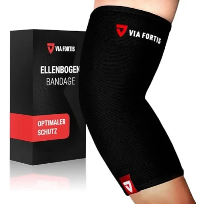 Abbildung von VIA FORTIS Premium Ellenbogenbandagen