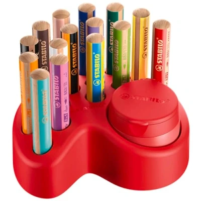 Abbildung von STABILO Buntstift woody 3 in 1 Tischset
