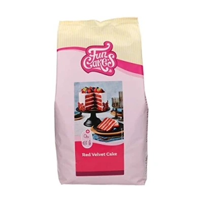 Abbildung von FunCakes Mix für Red Velvet Cake: Einfach zu verwendender, Halal., 4 kg