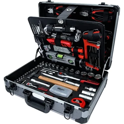 Abbildung von KS TOOLS 911.0727 Werkzeugset 12,5 (1/2&quot;), 6,3 (1/4&quot;) Vierkant