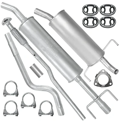 Abbildung von Auspuffanlage Schalldämpferset Auspuff für Opel Astra H 3 III 1.4i 16V