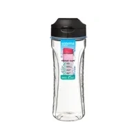 Abbildung von Sistema Hydrate Tritan Swift Wasserflasche, 600 ml, Auslaufsichere BPA frei, schwarz