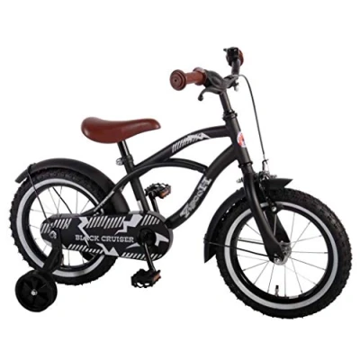 Abbildung von Yipeeh Unisex Youth 41401 Kinderfahrrad, Schwarz, Kleinkind