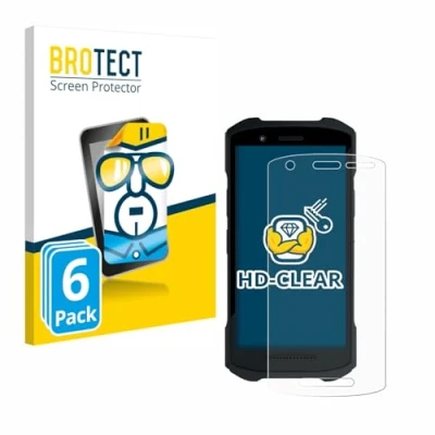 Abbildung von BROTECT (6 Stück Schutzfolie für Zebra TC21/ TC26 Displayschutz Folie Ultra Klar