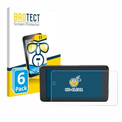 Abbildung von BROTECT (6 Stück Schutzfolie für BMW ConnectedRide Navigator Displayschutz Folie Ultra Klar