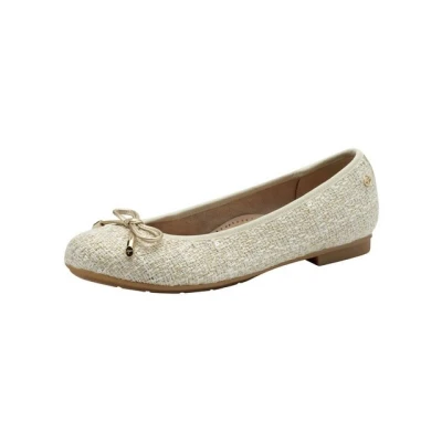 Abbildung von Tamaris Klassischer Ballerina, Damen, Größe: 38, Beige gold Schuhe