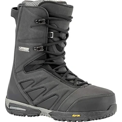 Abbildung von Nitro Snowboards Herren Select STND &#039;20 All Mountain Freeride Freestyle Premium Lacing Boot Snowboardboot, Black, 30.5