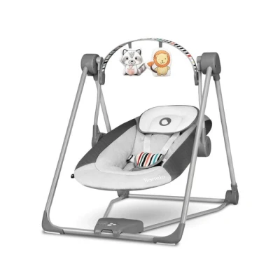 Abbildung von lionelo Babyschaukel OTTO, Spielzeug Karussell, Sicher und stabil, Wippfunktion, 0+ bis 9 kg
