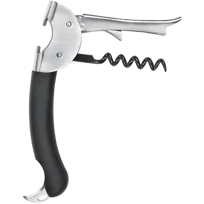 Abbildung von OXO Good Grips Korkenzieher &quot;Doppelheber, Kellnerkorkenzieher, Edelstahl 18/10&quot;, (1 tlg.)