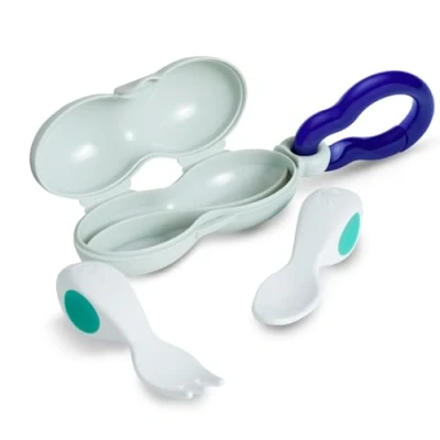 Abbildung von Doddl 5060460120316 Baby Besteck Set und Fall, Mehrfarbig, 25 g