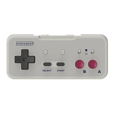 Abbildung von Retro Bit Origin8 2.4 GHz Wireless Controller For Nintendo Switch &amp; NES USB receivers included GB Grey