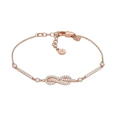 Abbildung von Emporio Armani Armband SENTIMENTAL, Unendlichkeitsschleife/Infinity, EGS3109221, mit Zirkonia (synth)