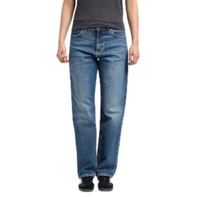 Abbildung von Lee Rider Classic Jeans Straight Leg, Damen, Größe: 31x35, indigo