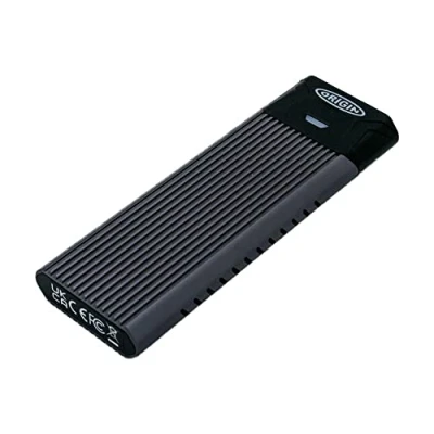 Abbildung von Origin Storage 1 TB Externes NVME USB C SSD mit A Kabel
