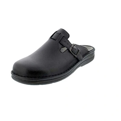 Abbildung von Berkemann MAX PLUS Hausschuh, Herren, Größe: 45 1/3, Schwarz Schuhe
