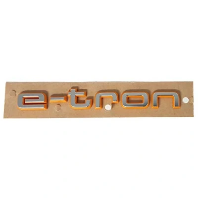 Abbildung von Audi 4KE8536013Q7 Schriftzug e tron Plakette Kotflügel Emblem Logo Aufkleber