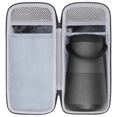 Abbildung von co2CREA Hart Tasche Schutzhülle für Bose SoundLink Revolve+ Plus/Revolve+ (Serie II) tragbarer Bluetooth Lautsprecher,Case passt Lautsprecher and Ladeschale