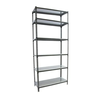 Abbildung von Simon Rack Simonclick Metallregale, 2500 x 800 500 mm, 6 Metallböden, 180 kg Biegepunkt, Lagerregale, Anthrazit/Galve