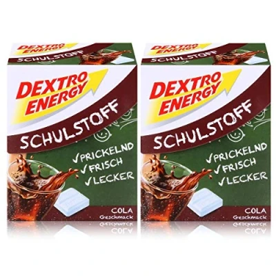 Abbildung von Dextro Energy Schulstoff Traubenzucker Cola Geschmack 50g (2er Pack)
