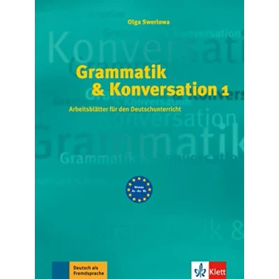 Abbildung von Grammatik &amp; Konversation 1: Arbeitsblätter für den Deutschunterricht