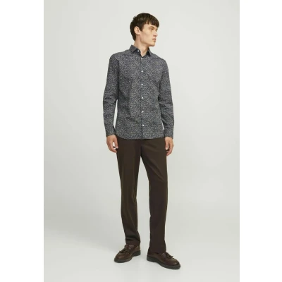 Abbildung von Jack &amp; Jones Premium Jprblablackpool Stretch Hemd, Herren, Größe: Small, Night sky