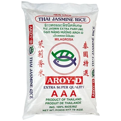 Abbildung von Aroy D Duftreis, Langkorn Reis 100%, 1er Pack (1 x 20 kg)