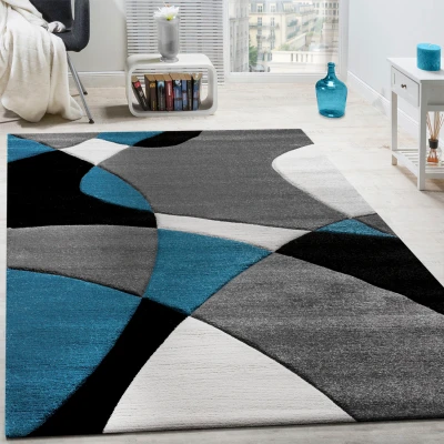 Abbildung von Paco Home Teppich &quot;Diamond 664&quot;, rechteckig, 3D Design, Kurzflor, modernes geometrisches Muster