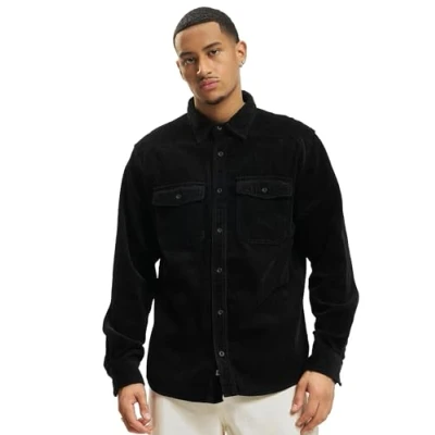 Abbildung von Brandit LONG Sleeve Hemd, Herren, Größe: Medium, Black