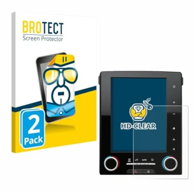 Abbildung von BROTECT (2 Stück Schutzfolie für Renault Megane GT R Link 2 8.7&quot; Displayschutz Folie Ultra Klar