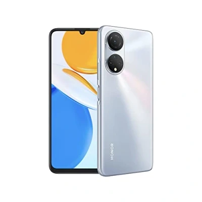 Abbildung von HONOR X7 Handy entsperrt, Smartphone günstig Android 11, Akku 5000 mAh, Schnellladung 22,5 W, FullView Display 6,74 Zoll 90 Hz, Quad Kamera 48 MP, 4 + 128 GB, Snapdragon 680, Dual SIM, Silber