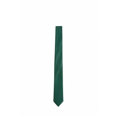 Abbildung von Next SLIM Textured Krawatte, Herren, Größe: One Size, Forest green