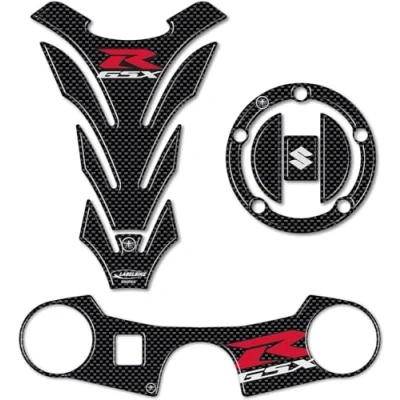 Abbildung von labelbike 3D Gelharz Aufkleber Kit für motorradschutz, kompatibel mit Suzuki GSXR 1000 von 2005 bis 2006