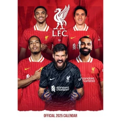 Abbildung von Liverpool FC 2025 A3 Posterkalender: Original Danilo Kalender [Mehrsprachig] [Kalender]