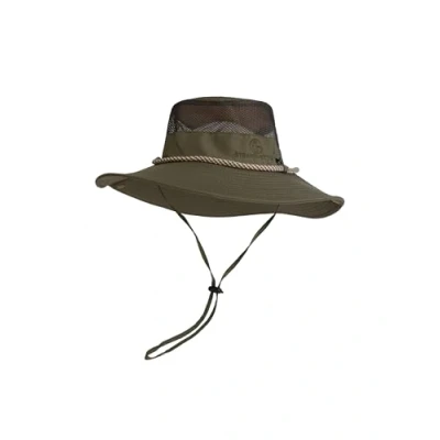 Abbildung von SCHIETWETTER Accessoire Safarihut Billy, Sonnenhut, Sonnenschutz mit UV 50+, Buschhut, Wanderhut, breite Krempe, Kinnband Olive L/XL