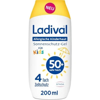 Abbildung von Ladival Allergische Kinderhaut Gel Lsf50+ 200 ml