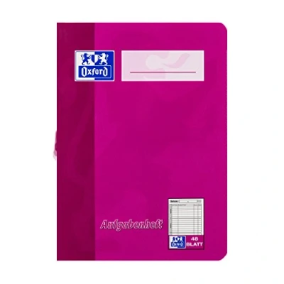 Abbildung von 10 x Oxford Aufgabenheft ab 9. Klasse A6 48 Blatt 90 g/qm Optik Paper