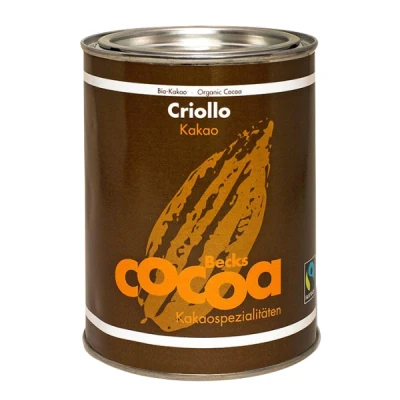 Abbildung von Becks Cocoa Trinkschokolade Criollo 100 % Dose 250 g