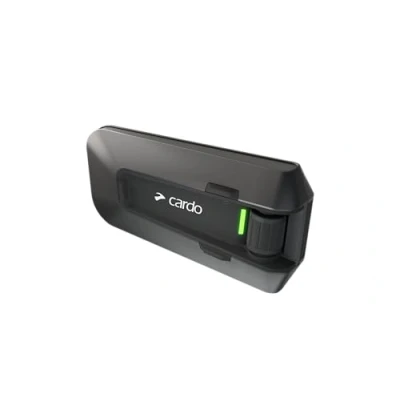 Abbildung von CARDO PACKTALK Edge Geländewagen, Schneemobil, Seite x Seite, ATV Kommunikation für jeder Terrain, Schwarz