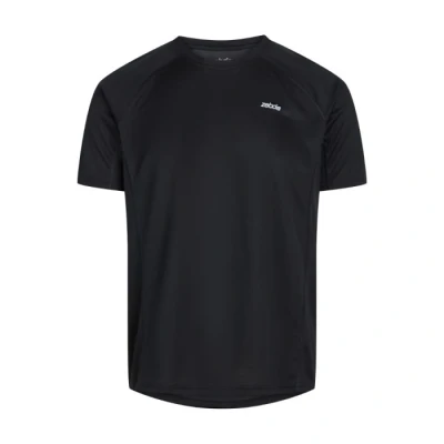 Abbildung von Zebdia Chest Print Tshirt basic, Herren, Größe: Large, Black