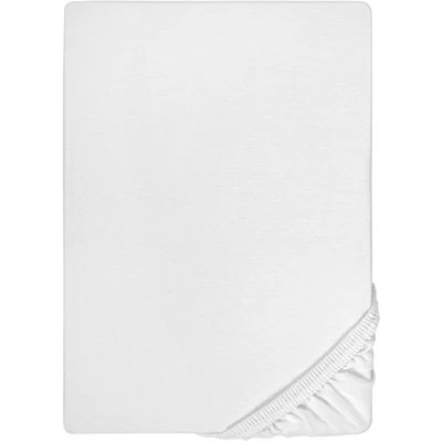 Abbildung von Biberna Spannbettlaken &quot;Marc in Gr. 90x200, 140x200 oder 180x200 cm&quot;, aus Baumwolle, für Matratzen bis 22 cm Höhe, Bettlaken, Spannbetttuch