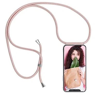 Abbildung von YuhooTech Handykette Hülle für iPhone XS Max Handyhülle, Smartphone Necklace mit Band Handyhülle Kordel Umhängenband Schnur Case zum umhängen