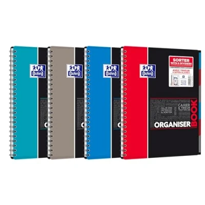 Abbildung von OXFORD 400037404 Organiserbook Studium Digitaler Collegeblock A4 liniert 80 Blatt Zufallsfarbe, kein Farbwunsch möglich