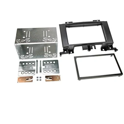 Abbildung von Radioblende Mercedes Sprinter (W906) ab Bj. 06 2 DIN Set / schwarz
