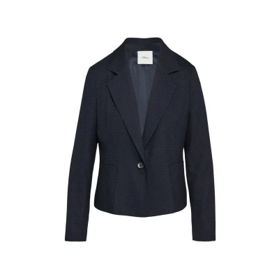 Abbildung von s.Oliver Black Label Blazer, Damen, Größe: 34, Navy