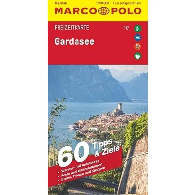 Abbildung von MARCO POLO Freizeitkarte 117 Gardasee 1:100.000