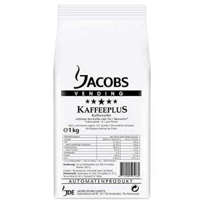 Abbildung von Jacobs Professional Kaffeeplus, Kaffeeweißer Pulver 1kg, laktosefrei