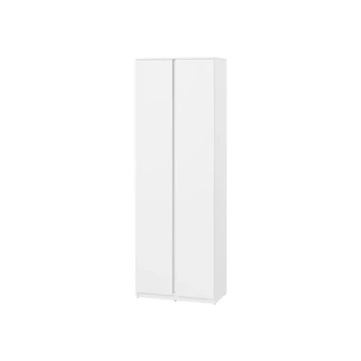 Abbildung von MIRJAN24 Kleiderschrank Simply SM01 (mit zwei Drehtüren) mit Kleiderstange