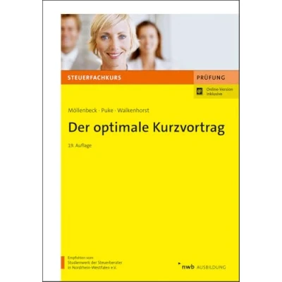 Abbildung von Der optimale Kurzvortrag (Steuerfachkurs)