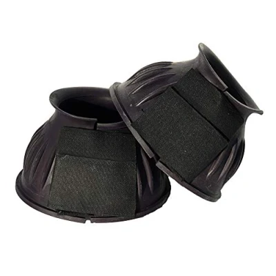 Abbildung von Rhinegold 0 Over Reach Boots Extra Large Plum Hufglocken, Pflaume, XL